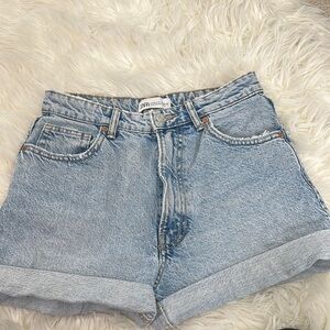 ZARA Womens Jean Short